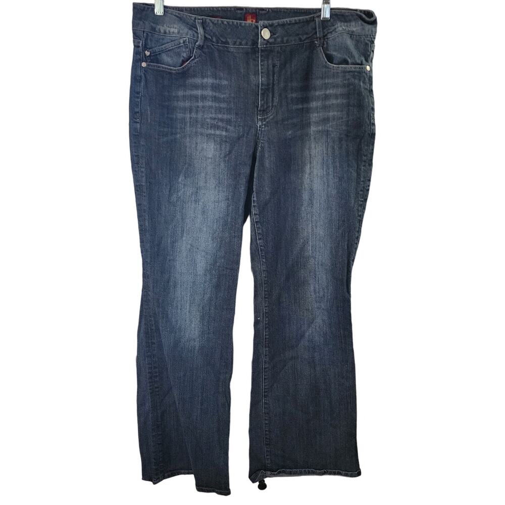 Ooh La La Sasson Women's  Jeans Boot cut boogie Plus Size 18